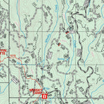 US Forest Service R6 Pacific Northwest Region (WA/OR) Tiller Ranger District Map digital map