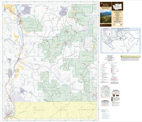 Tonasket Ranger District Map Bundle by US Forest Service R6 Pacific ...