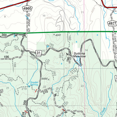 US Forest Service R6 Pacific Northwest Region (WA/OR) Tonasket Ranger District Map East digital map