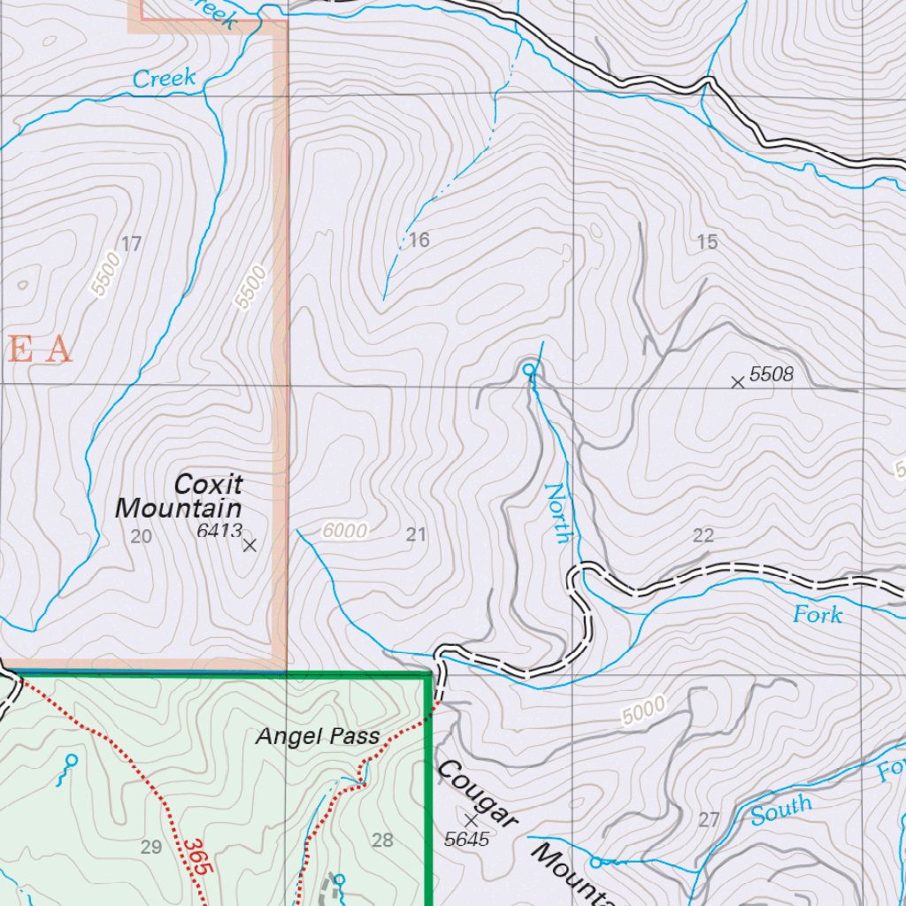 Tonasket Ranger District Map West