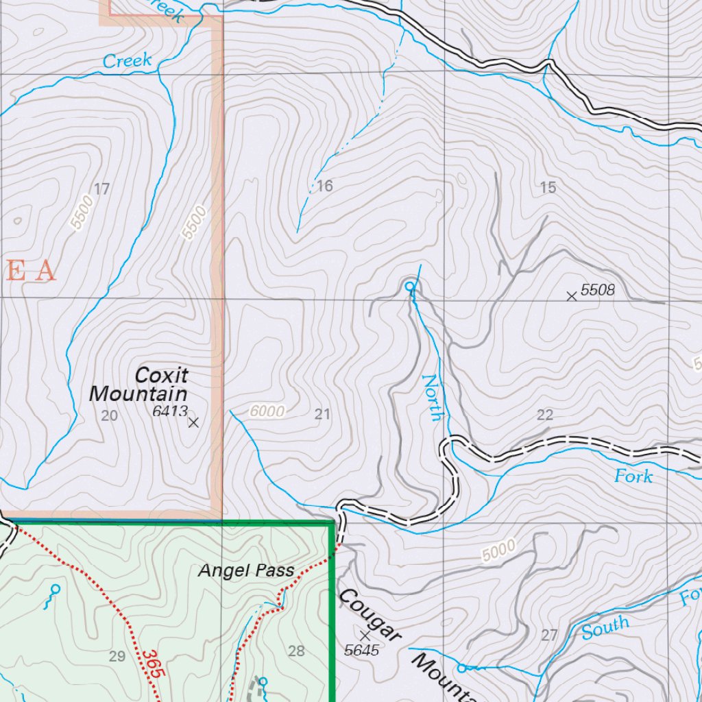 Tonasket Ranger District Map West by US Forest Service R6 Pacific ...