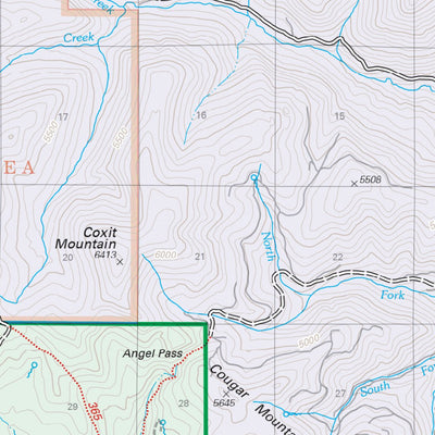 US Forest Service R6 Pacific Northwest Region (WA/OR) Tonasket Ranger District Map West digital map