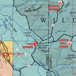 US Forest Service R6 Pacific Northwest Region (WA/OR) Tri-Corners Regional Recreation Map digital map