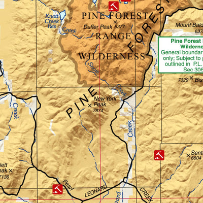 US Forest Service R6 Pacific Northwest Region (WA/OR) Tri-Corners Regional Recreation Map digital map