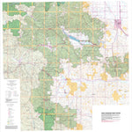 US Forest Service R6 Pacific Northwest Region (WA/OR) Unity Ranger District Map digital map