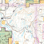 US Forest Service R6 Pacific Northwest Region (WA/OR) Unity Ranger District Map digital map