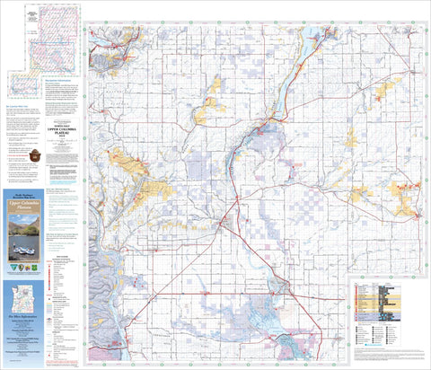 US Forest Service R6 Pacific Northwest Region (WA/OR) Upper Columbia Plateau Recreation Map North digital map