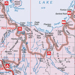 US Forest Service R6 Pacific Northwest Region (WA/OR) Upper Klamath Basin Recreation Map North digital map