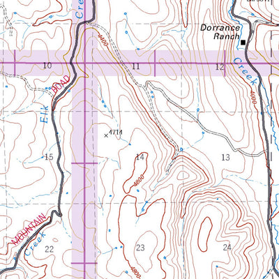 US Forest Service R6 Pacific Northwest Region (WA/OR) Wallowa Valley Ranger District Map digital map