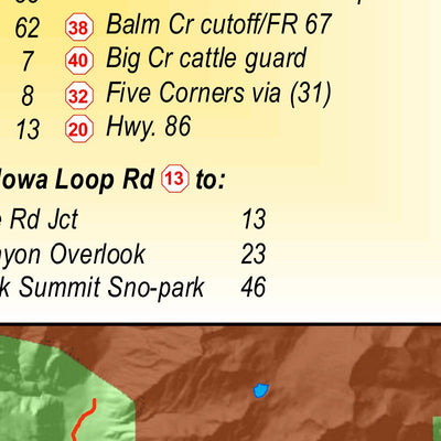 US Forest Service R6 Pacific Northwest Region (WA/OR) Wallowa-Whitman NF - Designated Snowmobile Routes digital map