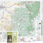 US Forest Service R6 Pacific Northwest Region (WA/OR) Willamette Cascades Recreation Map South digital map