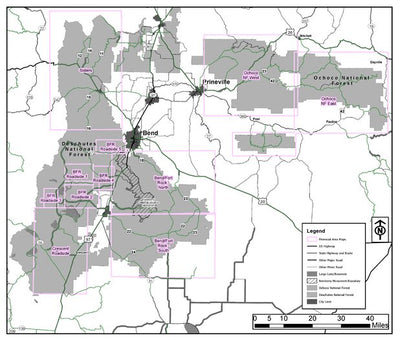 Central Oregon Firewood Vicinity Map Preview 1