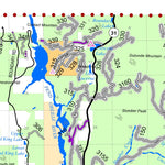 Colville NF - Front of Newport-Sullivan Lake And Three Rivers RD Forest User's Map Preview 3