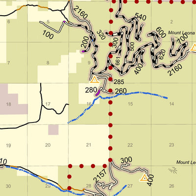 Colville NF - Front of Republic and Three Rivers RD Forest User's Map Preview 2