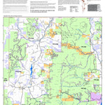 Colville NF - Front of Republic and Three Rivers RD Forest User's Map Preview 1