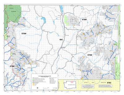 Colville NF - Tonasket RD Forest User's Map Preview 1