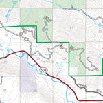 Cowlitz Valley Ranger District Map West Preview 2