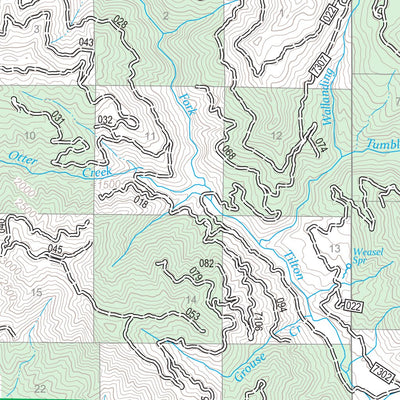 Cowlitz Valley Ranger District Map West Preview 3