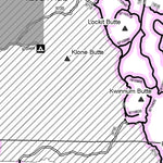 Deschutes NF - Bend Fort Rock RD North - Firewood Map Preview 3