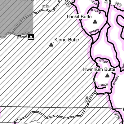 Deschutes NF - Bend Fort Rock RD North - Firewood Map Preview 3