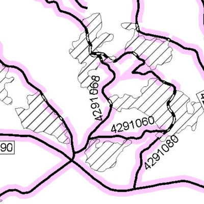 Deschutes NF - Bend Fort Rock RD - Roadside 3 Firewood Map Preview 3