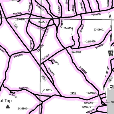 Deschutes NF - Bend Fort Rock RD South - Firewood Map Preview 2