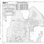 Deschutes NF - Motor Vehicle Use Map - Map # 1 Preview 1