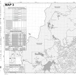 Deschutes NF - Motor Vehicle Use Map - Map # 3 Preview 1