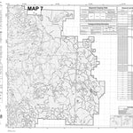 Deschutes NF - Motor Vehicle Use Map - Map # 7 Preview 1