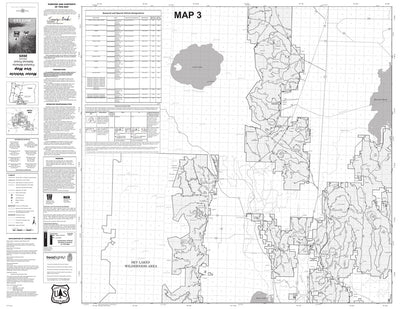 Fremont-Winema NF Motor Vehicle Use Map - #3 Preview 1