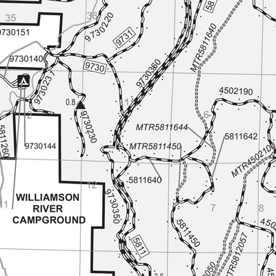 Fremont-Winema NF Motor Vehicle Use Map - #3 Preview 3