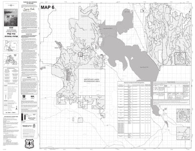 Fremont-Winema NF Motor Vehicle Use Map - #6 Preview 1