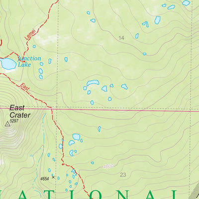 Indian Heaven Wilderness Map Preview 2