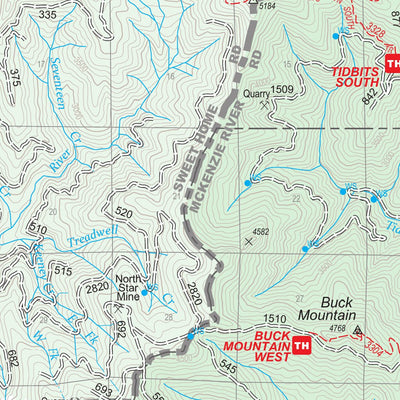 McKenzie River Ranger District Map Preview 3