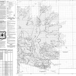 Mt. Hood NF Barlow and Hood River Ranger Districts Motor Vehicle Use Map Preview 1
