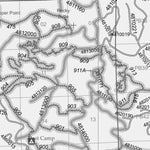 Mt. Hood NF Barlow and Hood River Ranger Districts Motor Vehicle Use Map Preview 3