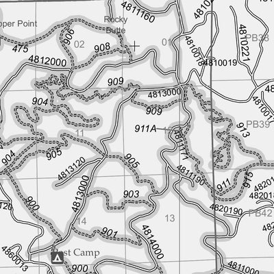 Mt. Hood NF Barlow and Hood River Ranger Districts Motor Vehicle Use Map Preview 3