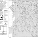 Mt. Hood NF Clackamas Ranger District Motor Vehicle Use Map Preview 1