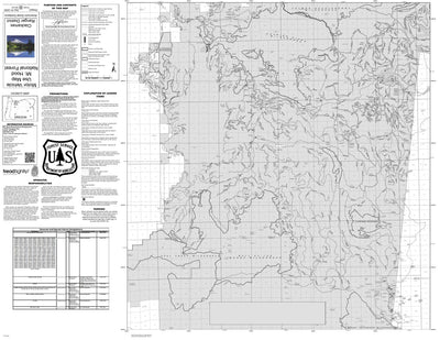 Mt. Hood NF Clackamas Ranger District Motor Vehicle Use Map Preview 1
