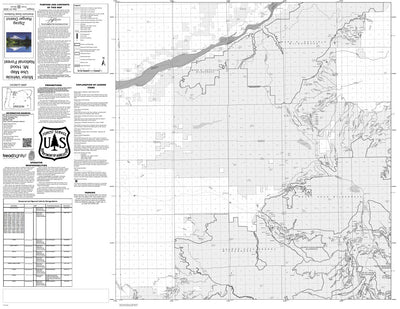 Mt. Hood NF Zigzag Ranger District Motor Vehicle Use Map Preview 1