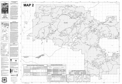 Ochoco National Forest Motor Vehicle Use Map # 2 Preview 1