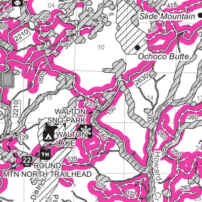 Ochoco NF - Firewood Map - West Side Preview 3