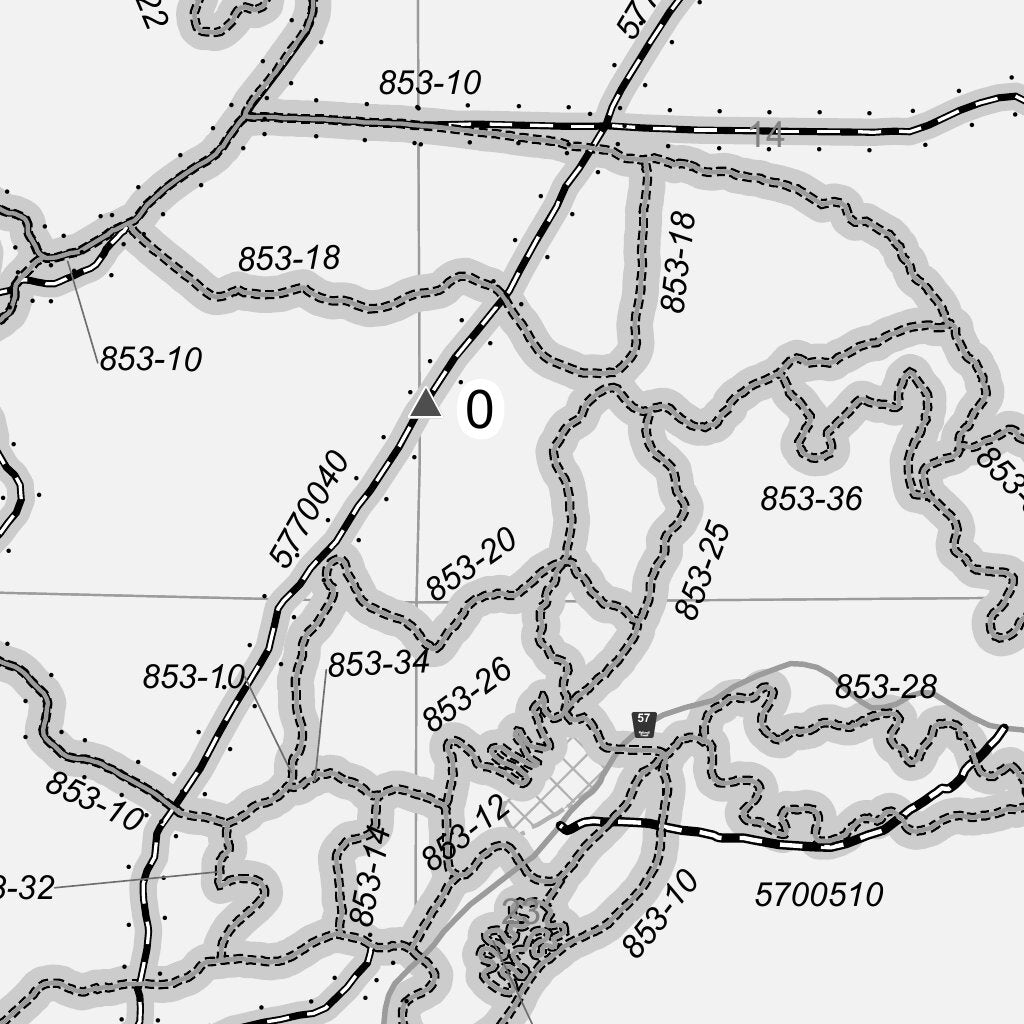 Ochoco NF - Motor Vehicle Use Map - Map # 1 by US Forest Service