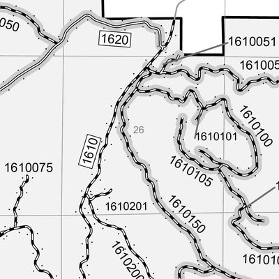 Ochoco NF - Motor Vehicle Use Map - Map # 4 Preview 3