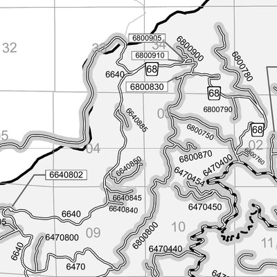 Rogue River-Siskiyou National Forest - Motor Vehicle Use Map - High Cascades RD North Preview 2