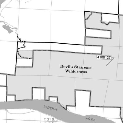 Siuslaw NF - Central Coast RD - Map 3 - Motor Vehicle Use Map Preview 2