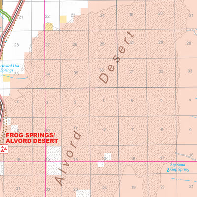 Steens High Desert Country Recreation Map South Preview 3