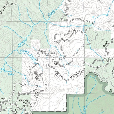 Sweet Home Ranger District Map Preview 2