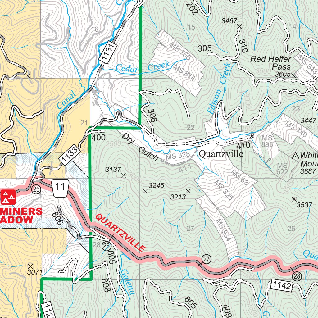 Sweet Home Ranger District Map by US Forest Service R6 Pacific ...