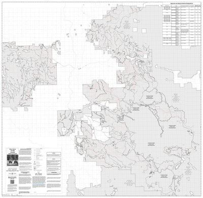 Umatilla NF - North Fork John Day RD - Motor Vehicle Use Map Preview 1